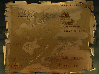 Traveling between regions via the world map.